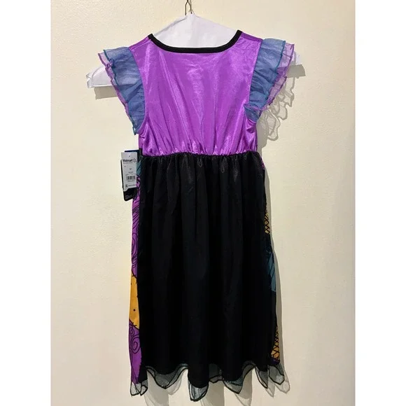 Disney Nightmare Before Christmas Sally Sleep Gown Purple Toddler 5T NB119TGTWM - Picture 3 of 7